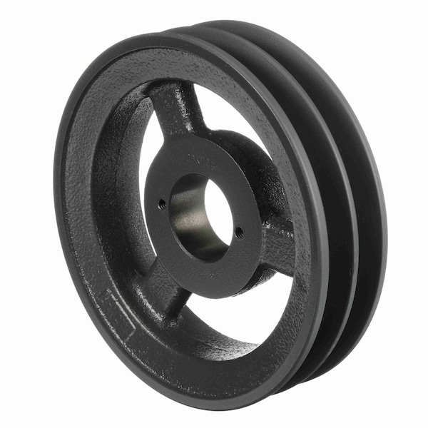 2 Groove Cast Iron Fhp - Bushed Sheave, 2BK72H